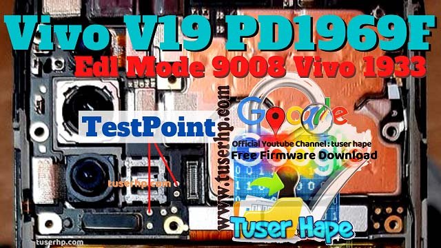 Vivo V19 Test Point / EDL Point